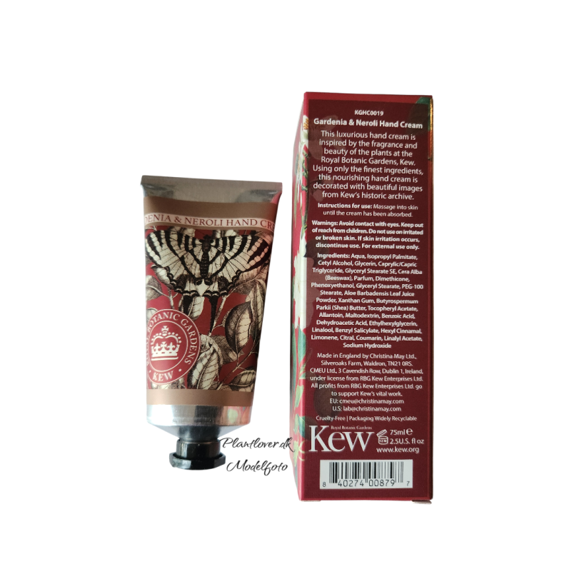 Gardenia og Neroli H�ndcreme 75ml