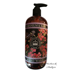 Geranium og Basilikum - Flydende H�nds�be 500ml