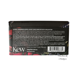 Geranium og Basilikum Luksus S�be 240g