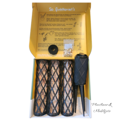 PlantMe Mosspole Midi � Komplet s�t 70 cm inkl. Sphagnum