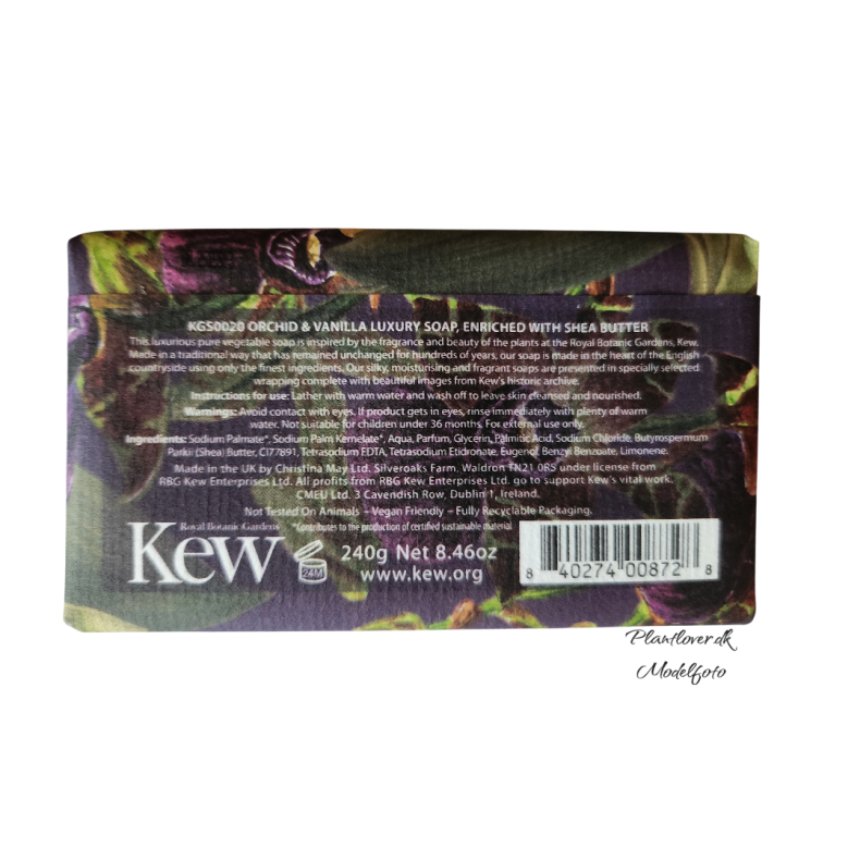 Orkid� &amp; Vanilje Luksus S�be 240g